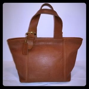 Classic Coach Leather Handbag